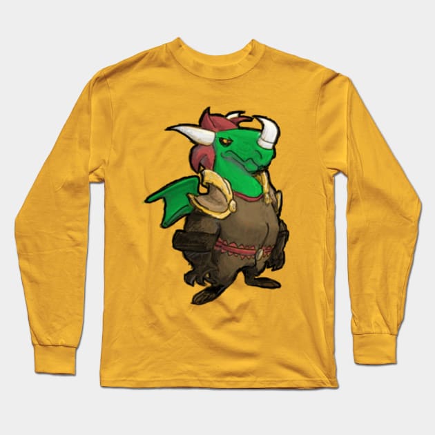 dragon security Long Sleeve T-Shirt by goncalo_m_f